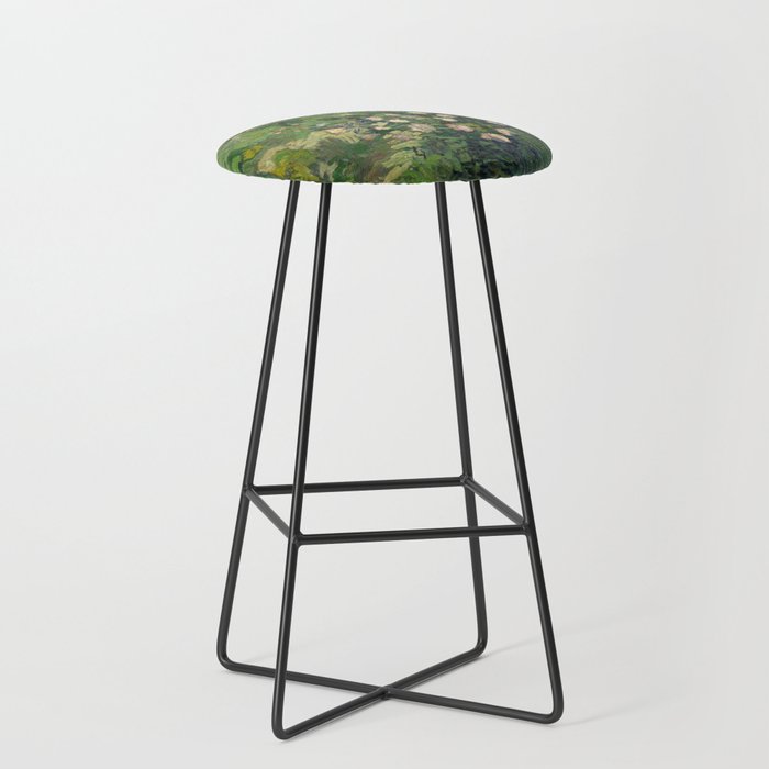 Vincent Van Gogh,Blooming Rose Bush Stool Gallery Image 1