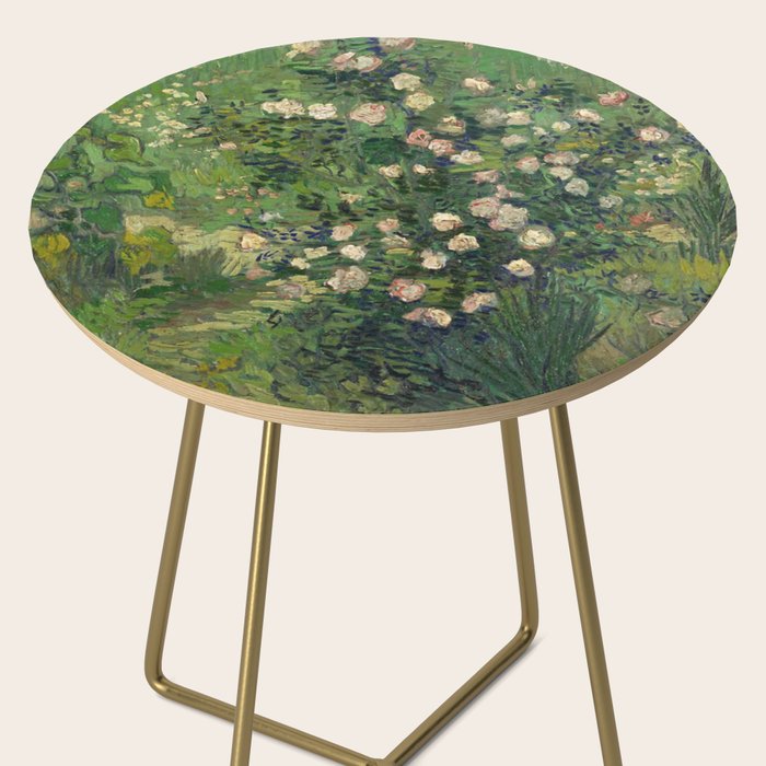 Vincent Van Gogh,Blooming Rose Bush Side Table Gallery Image 2