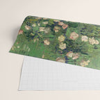 Vincent Van Gogh,Blooming Rose Bush Wrapping Paper Gallery Image 2