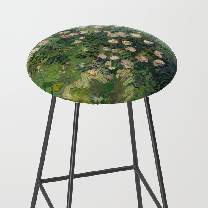Vincent Van Gogh,Blooming Rose Bush Stool Gallery Image 2