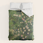 Vincent Van Gogh,Blooming Rose Bush Comforter Gallery Image 6