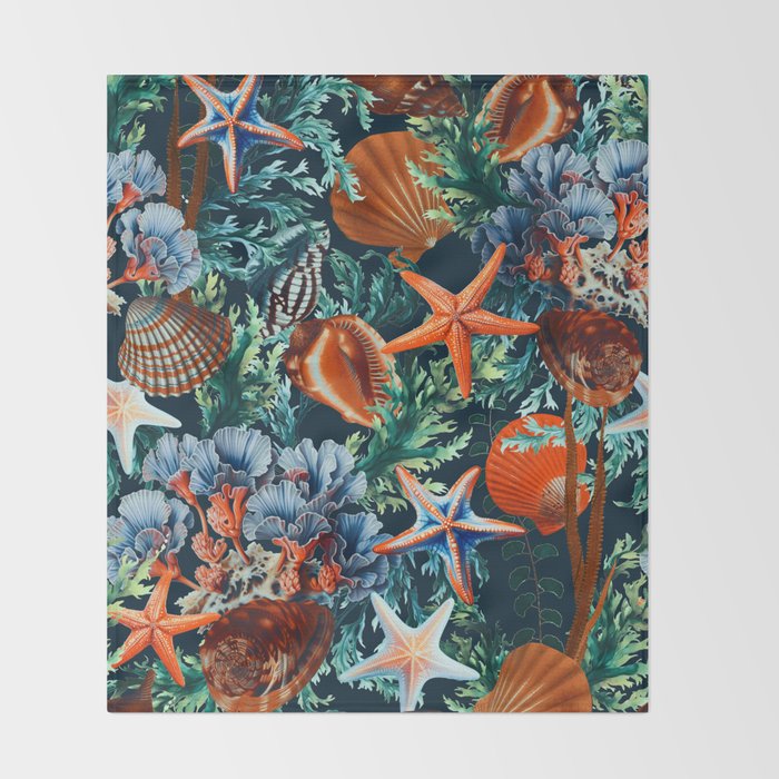 Bottom of the Ocean Throw Blanket Gallery Image 2