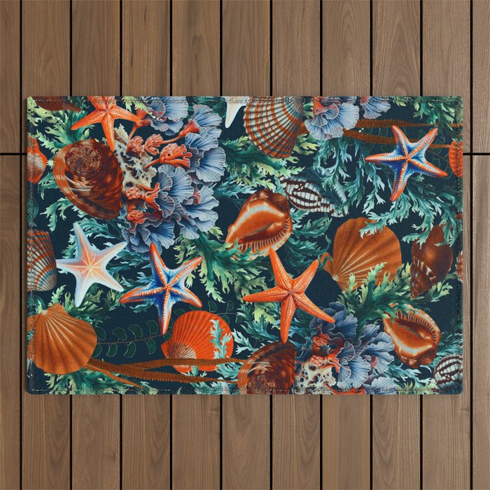 Bottom of the Ocean Outdoor Rug Gallery Image 1