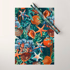 Bottom of the Ocean Wrapping Paper Gallery Image 1
