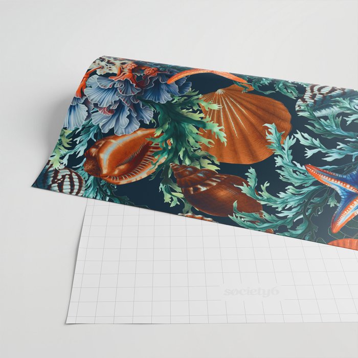 Bottom of the Ocean Wrapping Paper Gallery Image 2