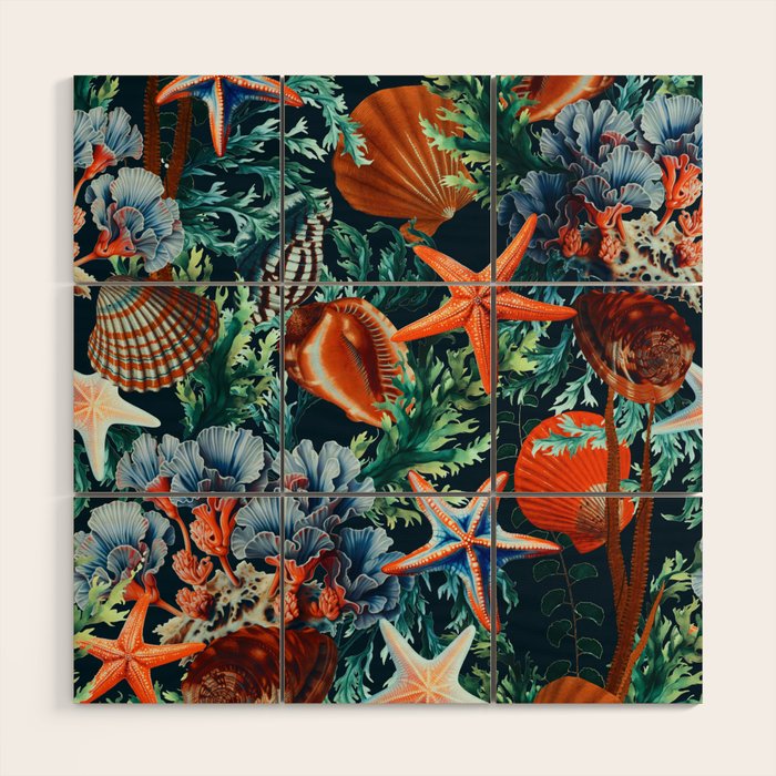 Bottom of the Ocean Wood Wall Art Gallery Image 1