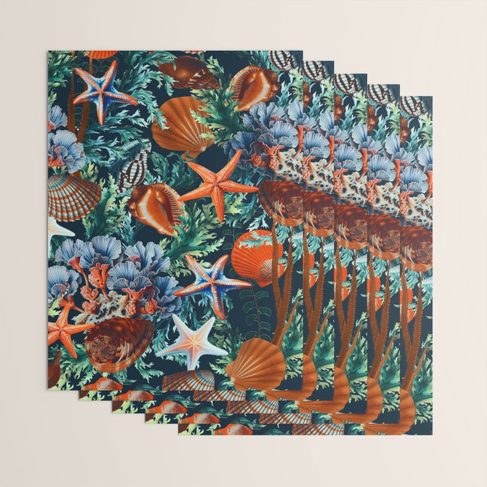 Bottom of the Ocean Wrapping Paper Gallery Image 3