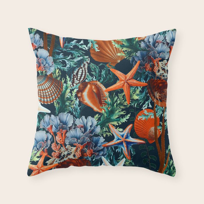 Bottom of the Ocean Throw Pillow Gallery Image 6