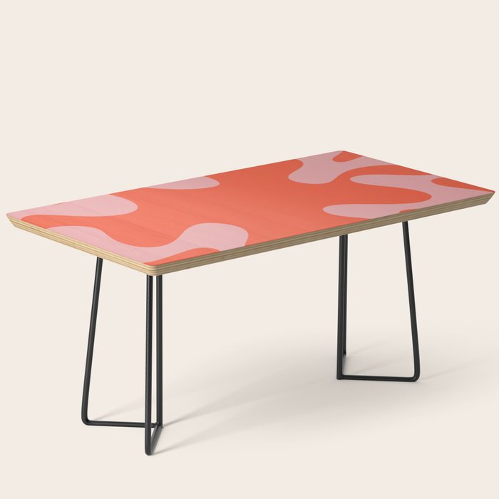 Wavy Land - Pink And Red Coffee Table Gallery Image 1