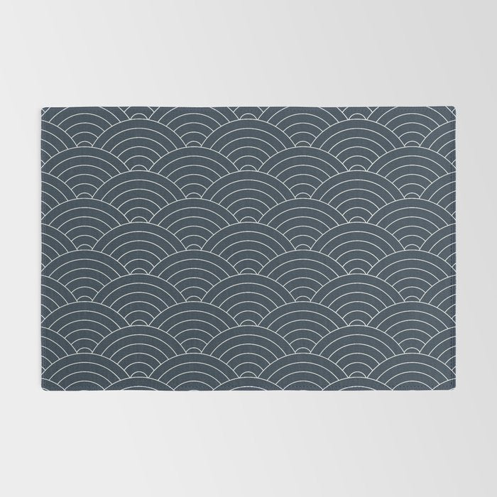 Waves (Annapolis Blue) Rug Gallery Image 2