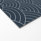 Waves (Annapolis Blue) Welcome Mat Gallery Image 2