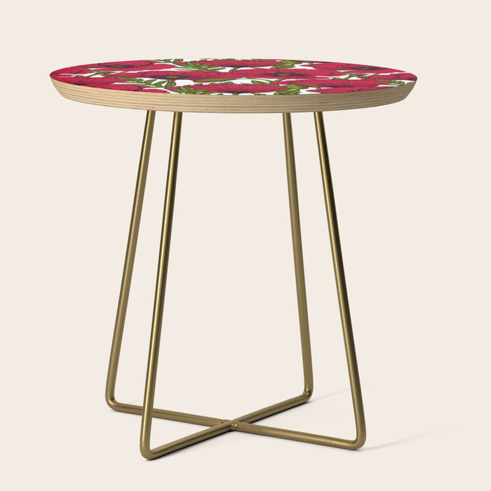 Red Poppy garden 2 Side Table Gallery Image 1