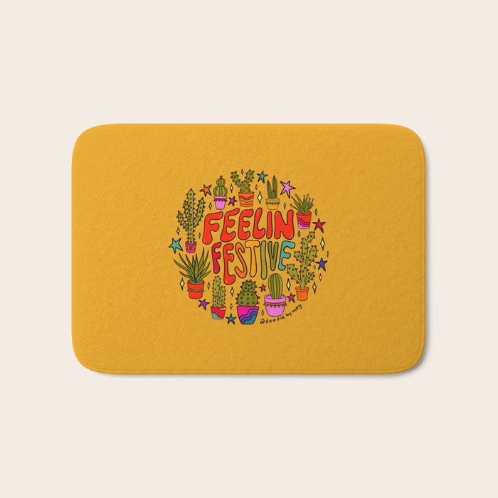 Feelin Festive Bath Mat Gallery Image 1
