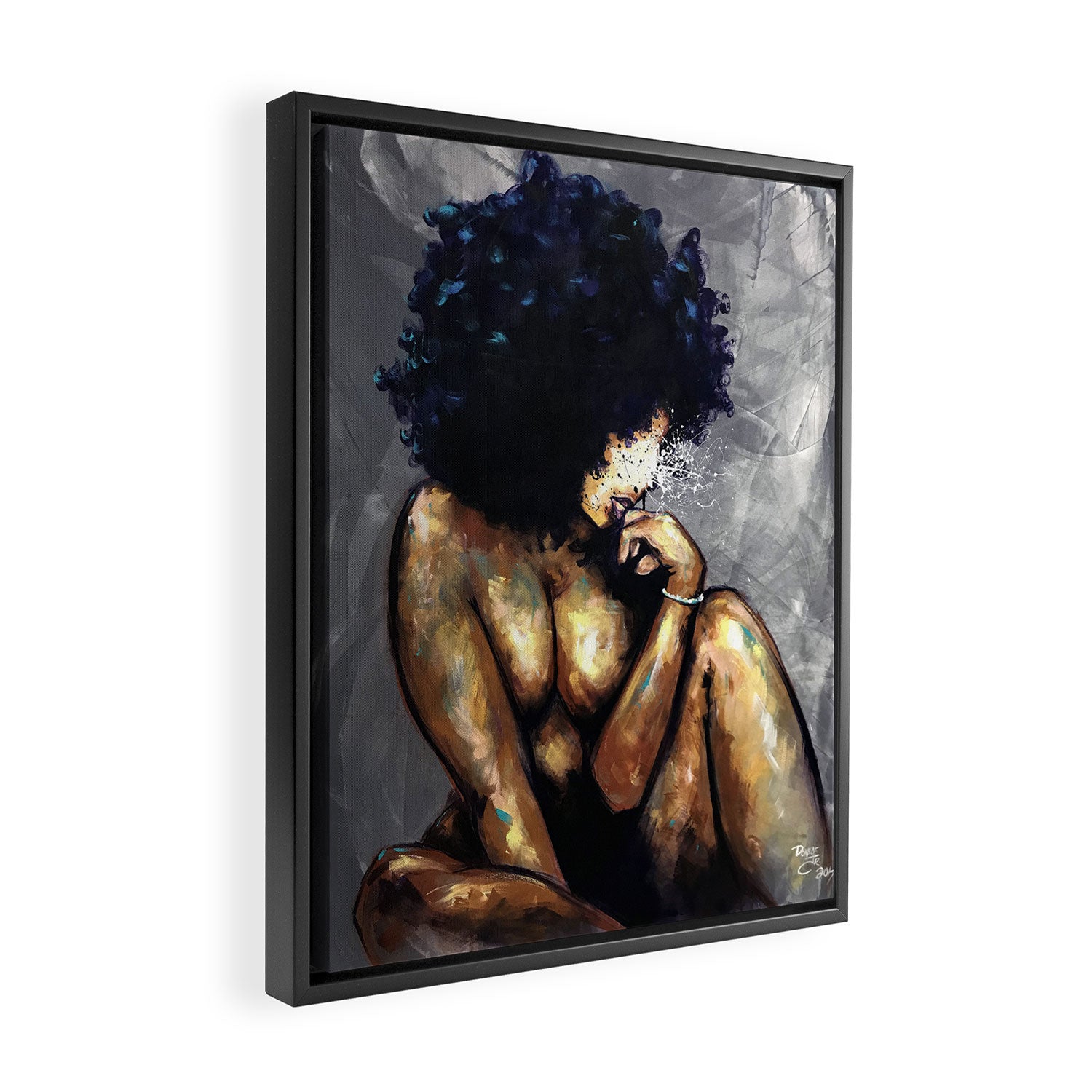Naturally LV Framed Canvas Print Gallery Image 2