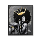 Naturally Queen VI Framed Canvas Print Gallery Image 8