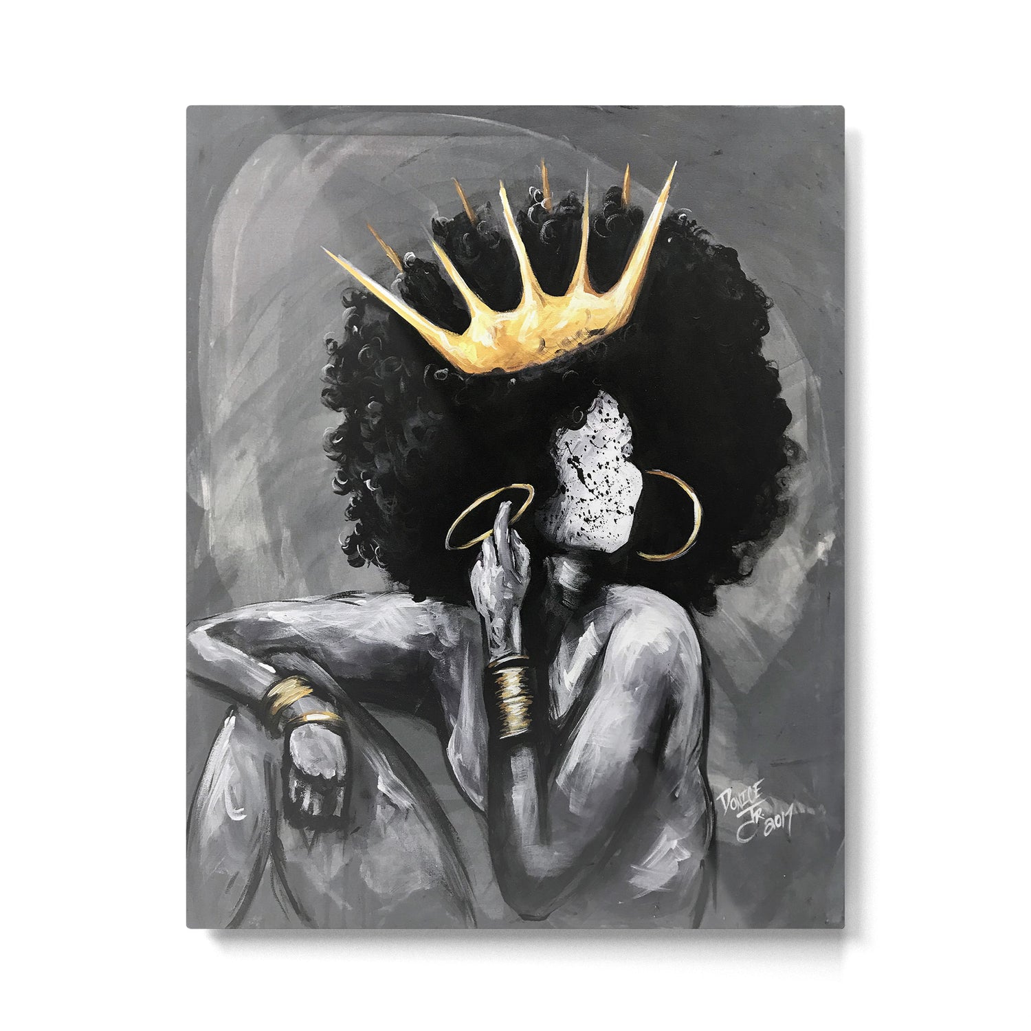 Naturally Queen VI Metal Print Gallery Image 6