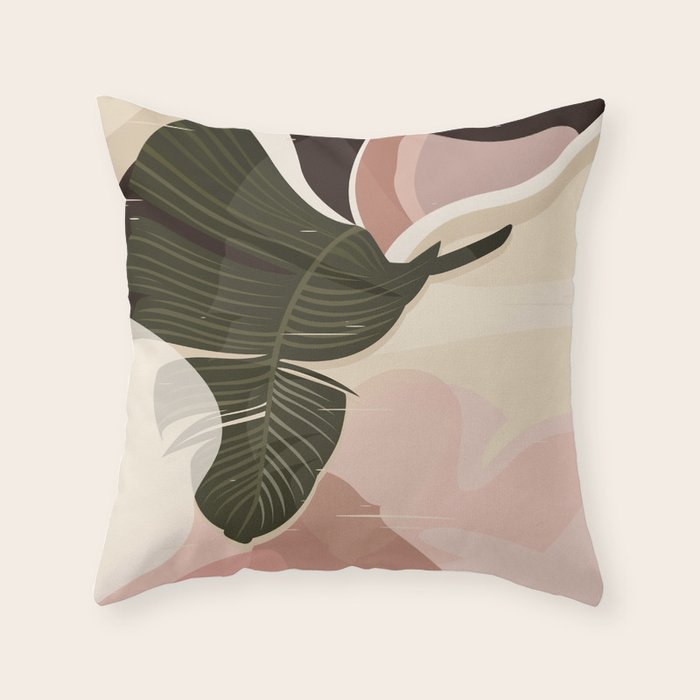 Nomade I. Illustration Throw Pillow Gallery Image 6