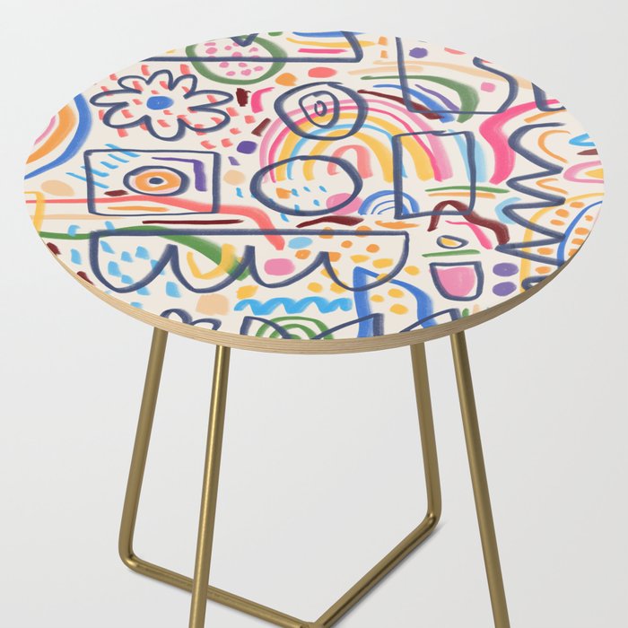 Sunshine Map No. 2 Side Table Gallery Image 2