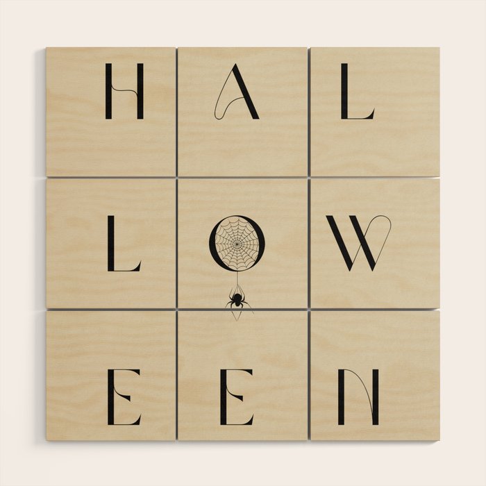 Happy Halloween Wood Wall Art Gallery Image 1