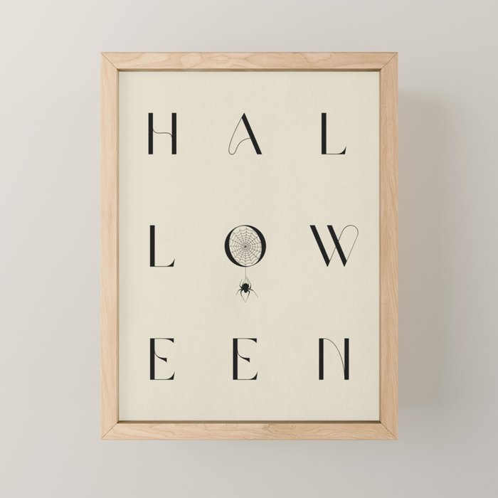 Happy Halloween Mini Art Print Gallery Image 1