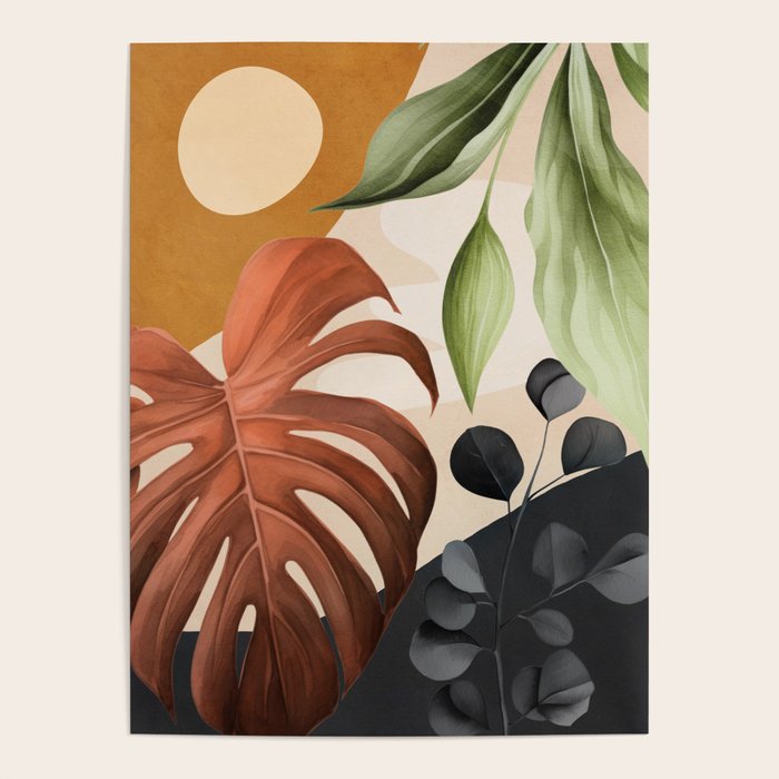 Abstract Tropical Art 20 Poster Gallery Image 1