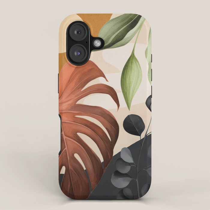 Abstract Tropical Art 20 iPhone Case Gallery Image 1