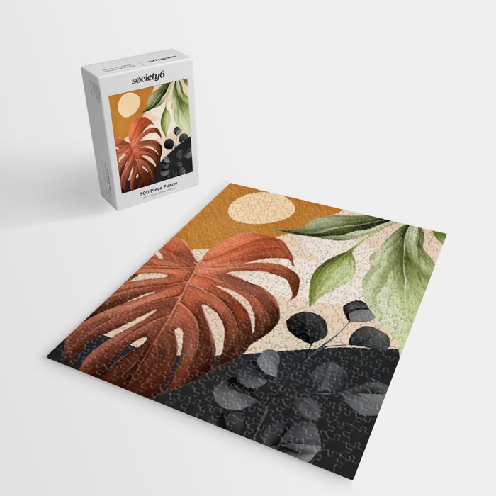 Abstract Tropical Art 20 Jigsaw Puzzle Gallery Image 2