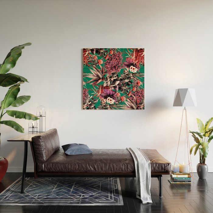 Exotic Garden III Wood Wall Art Gallery Image 2