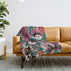 Exotic Garden III Throw Blanket Gallery Image 1