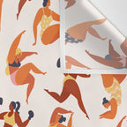 Body Positive. Women in summer swimsuits Wall Tapestry Gallery Image 3