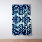 Tie Dye Linen Ikat Window Curtain Gallery Image 3