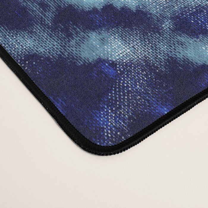 Tie Dye Linen Ikat Desk Mat Gallery Image 4