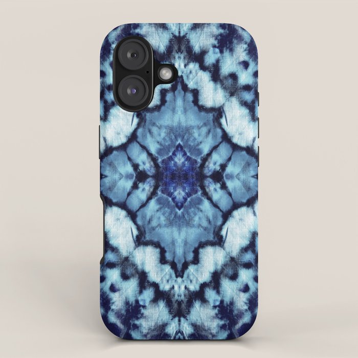Tie Dye Linen Ikat iPhone Case Gallery Image 1