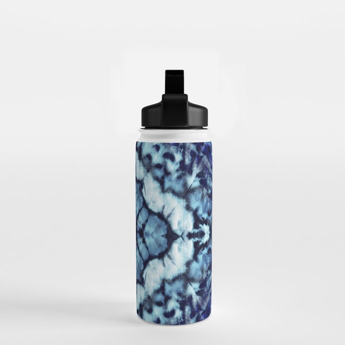 Tie Dye Linen Ikat Water Bottle Gallery Image 2
