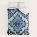 Tie Dye Linen Ikat Duvet Cover Gallery Image 6