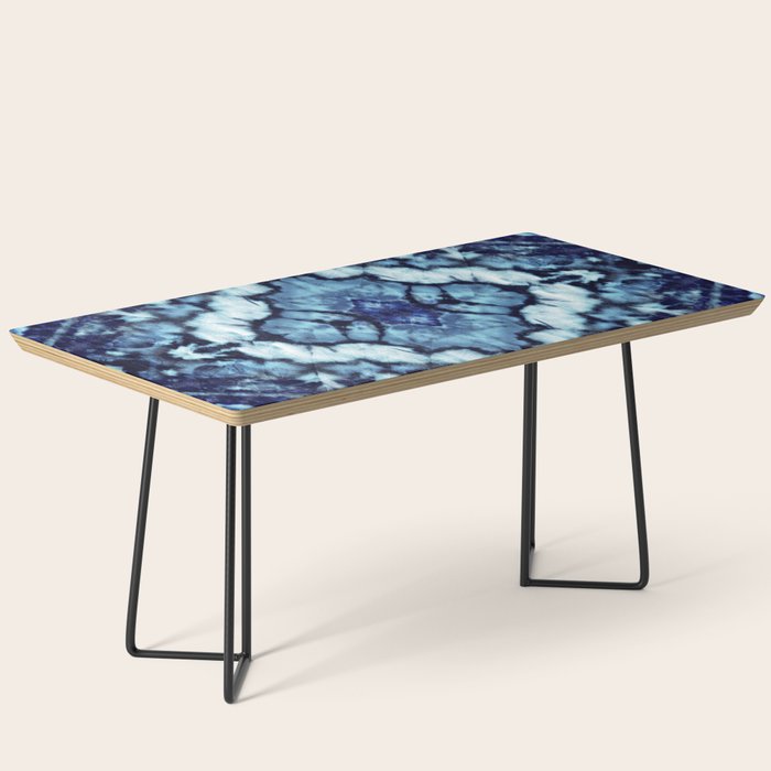 Tie Dye Linen Ikat Coffee Table Gallery Image 1