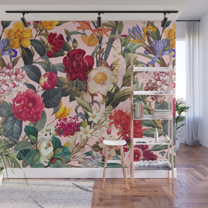 Floral Spice II Wall Mural Gallery Image 1