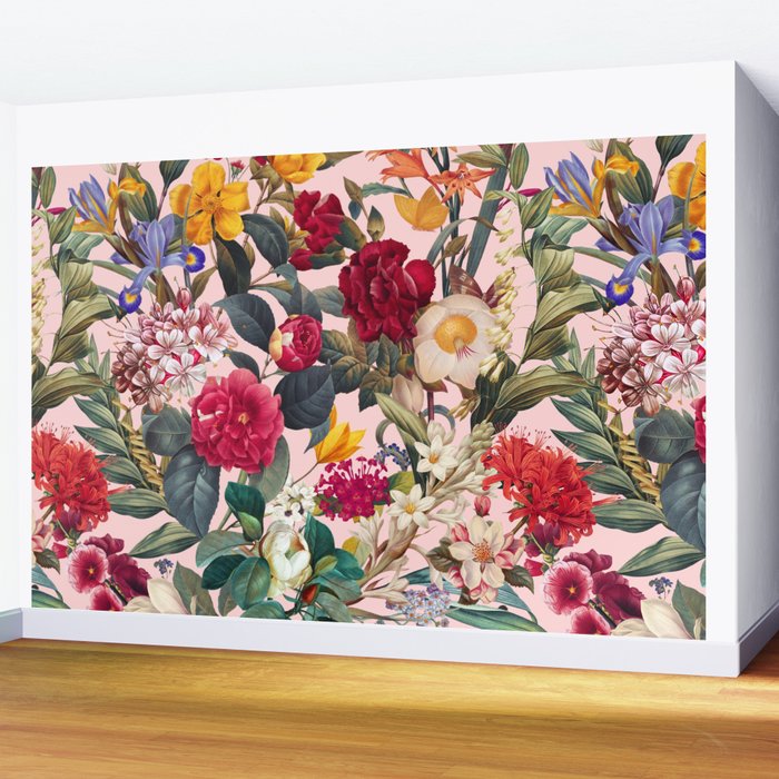 Floral Spice II Wall Mural Gallery Image 2