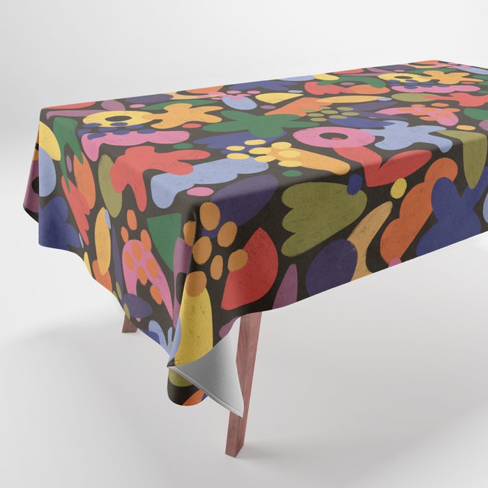 Bright Abstract Pattern #2 Tablecloth Gallery Image 1