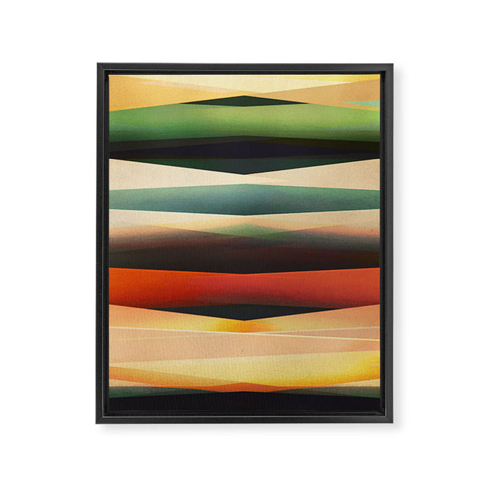 ABSTRACT 08 Framed Canvas Print Gallery Image 1