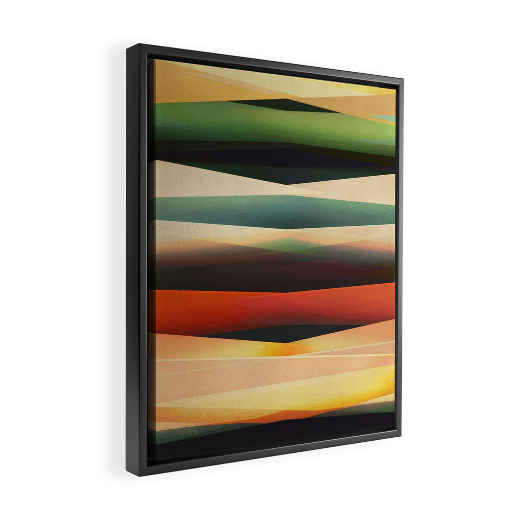 ABSTRACT 08 Framed Canvas Print Gallery Image 2