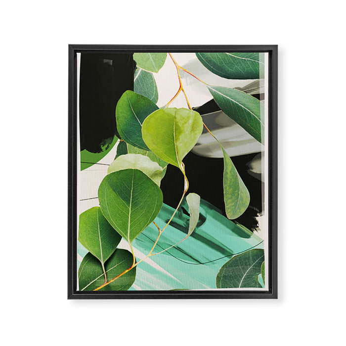 Abstract Botanical 4 Framed Canvas Print Gallery Image 1
