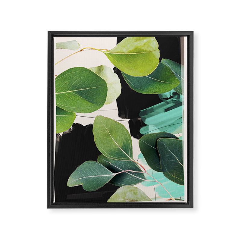 Abstract Botanical  Framed Canvas Print Gallery Image 6