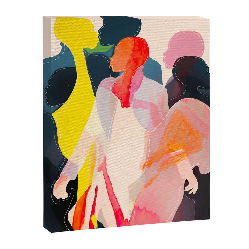 Abstract Figures Canvas Print Gallery Image 6