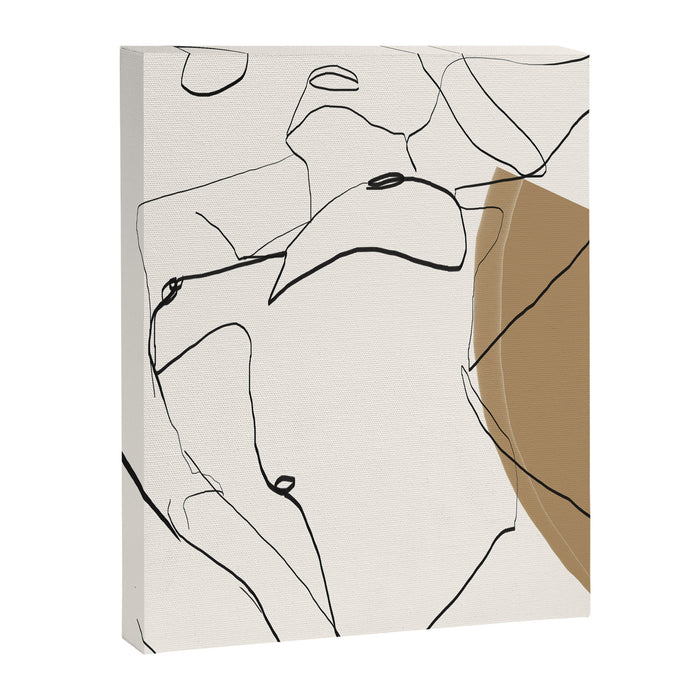 abstract nude 2 Canvas Print Gallery Image 1