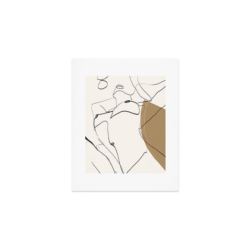 abstract nude 2 Art Print Gallery Image 1