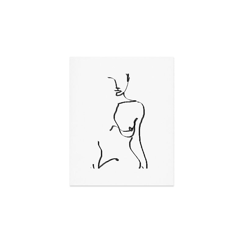 abstract nude Art Print Gallery Image 1