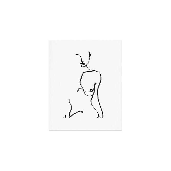 abstract nude Art Print Gallery Image 1