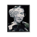 Abstract Portrait 10 Framed Canvas Print Gallery Image 6