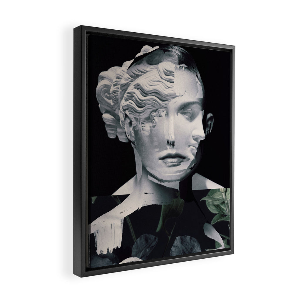 Abstract Portrait 10 Framed Canvas Print Gallery Image 2